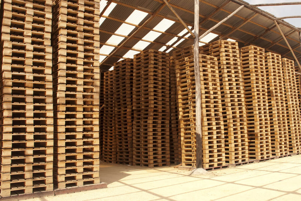 Almacenamiento de Estibas en Central de Maderas