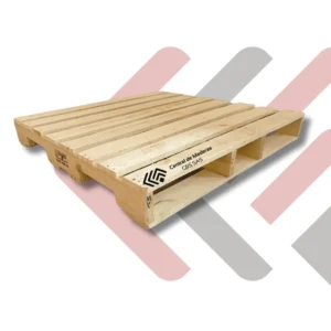Estiba de madera tipo BN para manejo eficiente de mercancías y operaciones logísticas