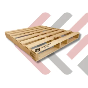 Estiba de madera tipo N para transporte y almacenamiento industrial